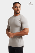 Premium Athletic Fit T-Shirt in Concrete Grey