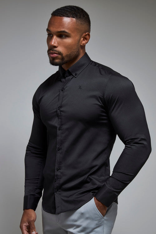 Athletic Fit Signature Shirt 2.0 in Black