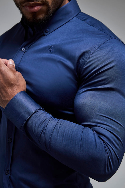 Athletic Fit Signature Shirt 2.0 in French Navy