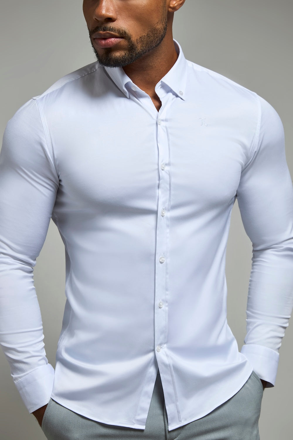 Athletic Fit Signature Shirt 2.0 in White