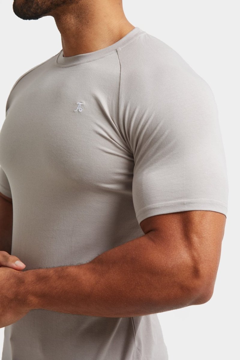 Premium Athletic Fit T-Shirt in Concrete Grey
