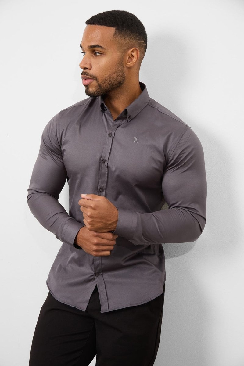 Athletic Fit Signature Shirt 2.0 in Grey