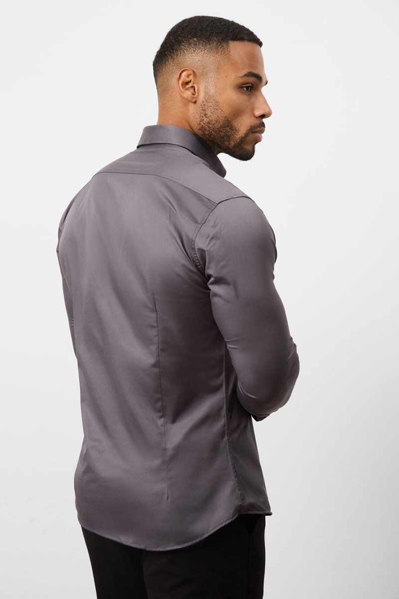 Athletic Fit Signature Shirt 2.0 in Grey